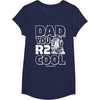 image:imageStar Wars Fathers Day R2D2 Dad You R2 Cool Vintage TShirtNavy Blue