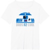 image:imageStar Wars Fathers Day R2D2 Dads R 2 Cool Pun TShirtWhite