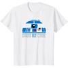 image:imageStar Wars Fathers Day R2D2 Dads R 2 Cool Pun TShirtWhite