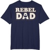 image:imageStar Wars Fathers Day Rebel Dad Vintage Jedi Logo TShirtNavy Blue