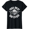 image:imageStar Wars Fathers Day Yoda Best Dad Ever Head Shot Stamp TShirtBlack
