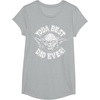 image:imageStar Wars Fathers Day Yoda Best Dad Ever Head Shot Stamp TShirtHeather Grey