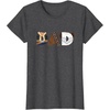 image:imageStar Wars Han Solo Chewbacca Leia Dad Fathers Day Birthday TShirtDark Heather Grey