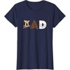 image:imageStar Wars Han Solo Chewbacca Leia Dad Fathers Day Birthday TShirtNavy Blue