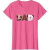 image:imageStar Wars Han Solo Chewbacca Leia Dad Fathers Day Birthday TShirtPink Heather