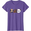 image:imageStar Wars Han Solo Chewbacca Leia Dad Fathers Day Birthday TShirtPurple Heather