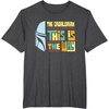 image:imageStar Wars The Dadalorian This is the Way Fathers Day Gift TShirtDark Heather Grey