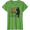 image:imageStar Wars The Mandalorian Fathers Day 1 Dad In Galaxy Logo TShirtGrass Green