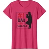 image:imageStar Wars The Mandalorian Fathers Day 1 Dad In Galaxy Logo TShirtRed Heather