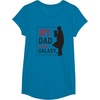 image:imageStar Wars The Mandalorian Fathers Day 1 Dad In Galaxy Logo TShirtSapphire Blue