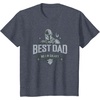 image:imageStar Wars The Mandalorian Fathers Day Best Dadalorian TShirtHeather Blue
