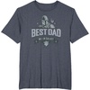 image:imageStar Wars The Mandalorian Fathers Day Best Dadalorian TShirtHeather Blue