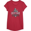 image:imageStar Wars The Mandalorian Fathers Day Best Dadalorian TShirtRed Heather