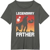 image:imageStar Wars The Mandalorian Fathers Day Legendary Father TShirtAsphalt Grey