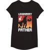 image:imageStar Wars The Mandalorian Fathers Day Legendary Father TShirtBlack