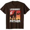 image:imageStar Wars The Mandalorian Fathers Day Legendary Father TShirtBrown