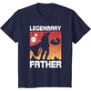 image:imageStar Wars The Mandalorian Fathers Day Legendary Father TShirtNavy Blue