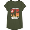 image:imageStar Wars The Mandalorian Fathers Day Legendary Father TShirtOlive Green