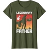 image:imageStar Wars The Mandalorian Fathers Day Legendary Father TShirtOlive Green