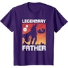 image:imageStar Wars The Mandalorian Fathers Day Legendary Father TShirtPurple