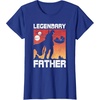 image:imageStar Wars The Mandalorian Fathers Day Legendary Father TShirtRoyal Blue