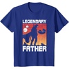 image:imageStar Wars The Mandalorian Fathers Day Legendary Father TShirtRoyal Blue