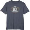 image:imageStar Wars The Mandalorian Fathers Day The Dadalorian Badge TShirtHeather Blue