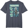 image:imageStar Wars The Mandalorian Fathers Day The Dadalorian Poster TShirtHeather Blue