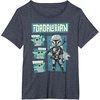 image:imageStar Wars The Mandalorian Fathers Day The Dadalorian Poster TShirtHeather Blue