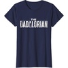 image:imageStar Wars The Mandalorian The Dadalorian Weathered Logo TShirtNavy Blue
