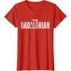 image:imageStar Wars The Mandalorian The Dadalorian Weathered Logo TShirtRed