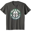 image:imageStar Wars The Mandalorian amp Grogu Fathers Day Best Dad TShirtAsphalt Grey