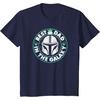 image:imageStar Wars The Mandalorian amp Grogu Fathers Day Best Dad TShirtNavy Blue