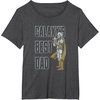 image:imageStar Wars The Mandalorian amp Grogu Fathers Day Galaxy Dad TShirtDark Heather Grey