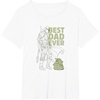 image:imageStar Wars The Mandalorian amp Grogu Fathers Day Outline Dad TShirtWhite
