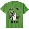 image:imageStar Wars Yoda Best Dad Rebel Logo TShirtGrass Green