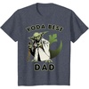 image:imageStar Wars Yoda Best Dad Rebel Logo TShirtHeather Blue