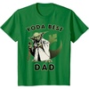 image:imageStar Wars Yoda Best Dad Rebel Logo TShirtKelly Green