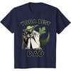image:imageStar Wars Yoda Best Dad Rebel Logo TShirtNavy Blue