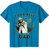 image:imageStar Wars Yoda Best Dad Rebel Logo TShirtSapphire Blue