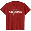 image:imageStar Wars Yoda Lightsaber Best Grandpa Birthday Fathers Day TShirtCranberry Red