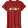 image:imageStar Wars Yoda Lightsaber Best Grandpa Birthday Fathers Day TShirtCranberry Red