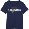 image:imageStar Wars Yoda Lightsaber Best Grandpa Birthday Fathers Day TShirtNavy Blue
