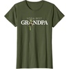 image:imageStar Wars Yoda Lightsaber Best Grandpa Birthday Fathers Day TShirtOlive Green