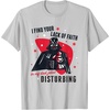 image:imageStar Wars Classic Fathers Day Darth Vader Dad Jokes Logo TShirtSilver Grey