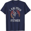 image:imageStar Wars Classic Fathers Day I Am Your Father Retro Vader TShirtNavy Blue