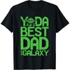 image:imageStar Wars Classic Fathers Day Yoda Best Dad In Galaxy Logo TShirtBlack