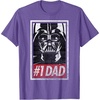 image:imageStar Wars Darth Vader 1 Dad Propaganda Graphic TShirt C1 TShirtPurple Heather