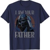 image:imageStar Wars Darth Vader I Am Your Father Retro TShirtNavy Blue