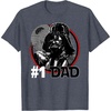 image:imageStar Wars Fathers Day Darth Vader 1 Dad C1 TShirtHeather Blue